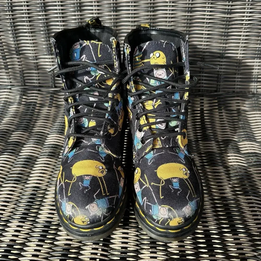 Dr Martens Adventure Time 1460 Jake Boots Mens Size 4 Womens Size 5